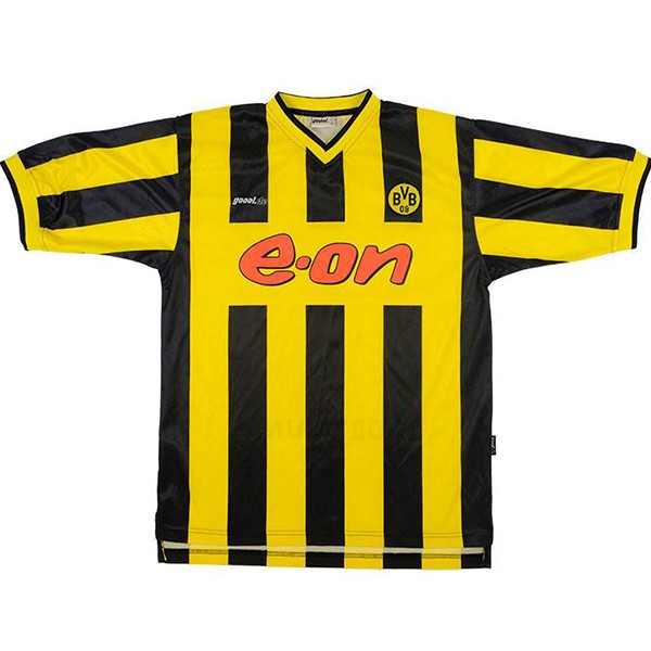 Camiseta Borussia Dortmund Primera Retro 2000 Amarillo